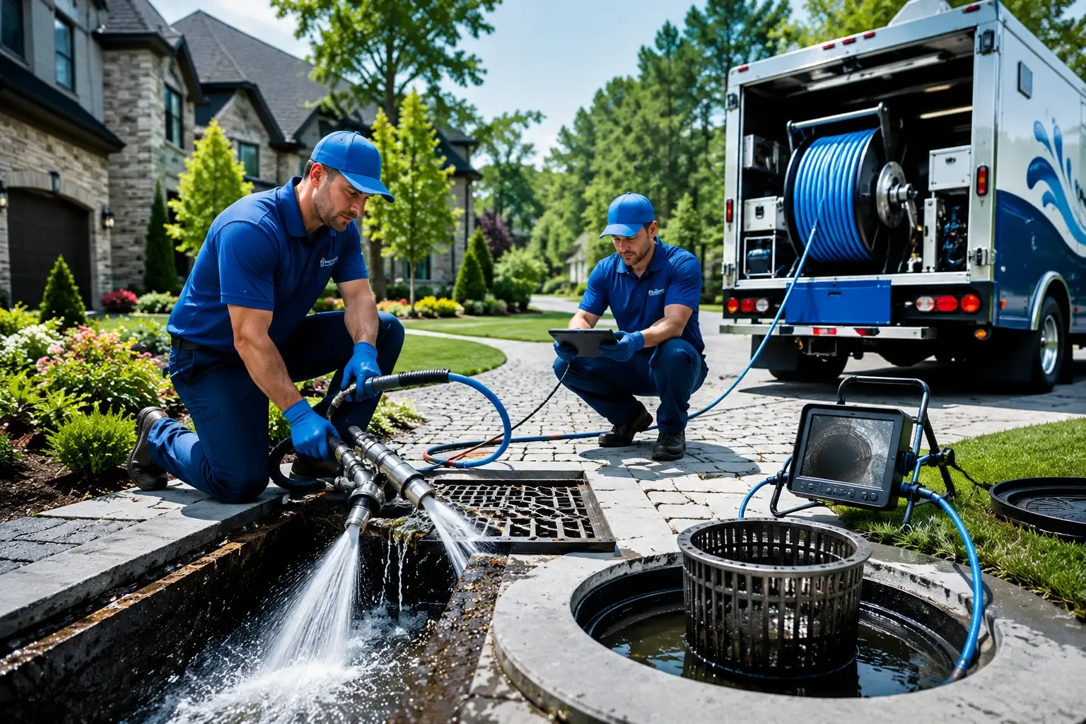 Local outdoor drain cleaning professionals in Millerton, IA